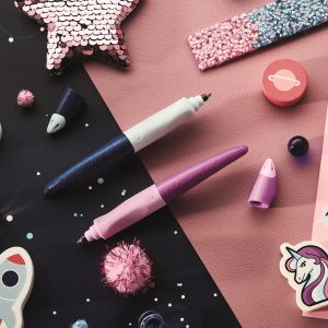 Stylos STABILO aux couleurs et motifs fantaisie